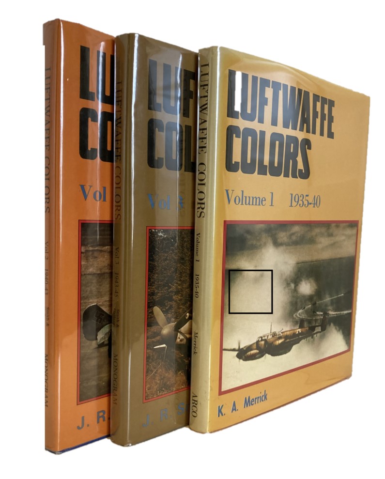 LUFTWAFFE COLORS (VOLUME 1, 2, AND 3)